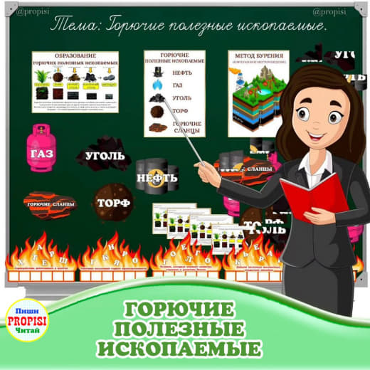 Горючие полезные ископаемые